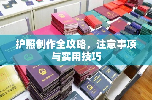 丹凤护照制作全攻略，注意事项与实用技巧