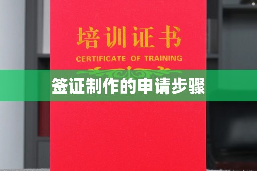 丹凤签证制作的申请步骤