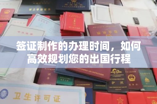 丹凤签证制作的办理时间，如何高效规划您的出国行程