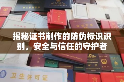 丹凤揭秘证书制作的防伪标识识别，安全与信任的守护者
