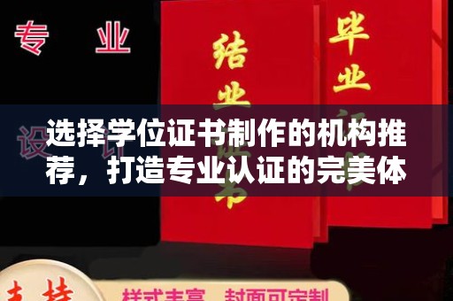丹凤选择学位证书制作的机构推荐，打造专业认证的完美体验